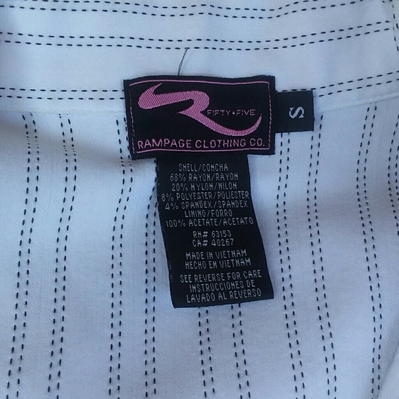 Pinstripe button up blazer - Picture 5 of 5